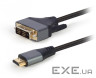 Кабель CABLEXPERT HDMI-DVI 1.8м Black (CC-HDMI-DVI-4K-6)
