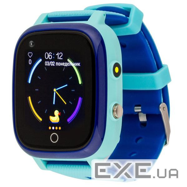 Смарт-годинник Amigo GO005 4G WIFI Kids waterproof Thermometer Blue (747017)