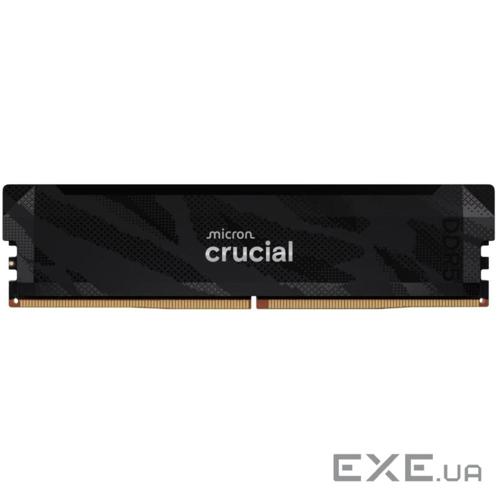 Crucial Pro OC 16GB DDR5-6400 CL32 UDIMM Black (CP16G64C32U5B)