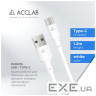Дата кабель USB 2.0 AM to USB-C 1.2m 30W ACCLAB (1283126559532)