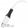 Кабель BOROFONE BX79 Silicone USB-C to Lightning PD 20W 1м White (BX79PDLW)