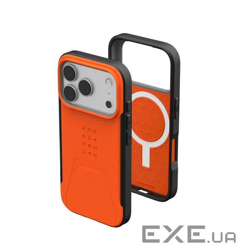 Чохол до мобільного телефона UAG Civilian MagSafe iPhone 17 Pro Orange (114545119797)