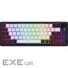 Клавіатура бездротова HATOR Skyfall 65 MAG Ultima 8K Wireless Aurum Ice Switch US Black/Wh (HTK3860)