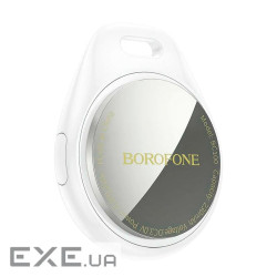 Трекер Borofone BC100 "Ingenioso", White, 1 шт, Bluetooth, вбудований звуковий с (BC100_WH_BOROFONE)