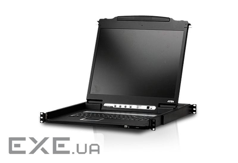 KVM Консоль DVI с 19" LCD экраном, 1 кабель в комплекте, 19" (CL6700N-AT-RG)