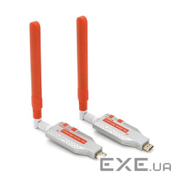 Одноканальний активний подовжувач HDMI сигналу WIFI 4К150 . Дальність передачі: до 100 метрів, 4К