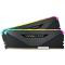 Модуль пам'яті CORSAIR Vengeance RGB RT DDR4 DDR4 3600MHz 32GB Kit 2x16GB Black (CMN32GX4M2Z3600C18)