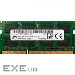 Модуль пам'яті MICRON SO-DIMM DDR3L 1866MHz 8GB (MT16KTF1G64HZ-1G9P1)