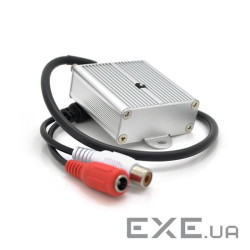 Мікрофон металевий GK-801A для камер відеоспостереження , DC 12V