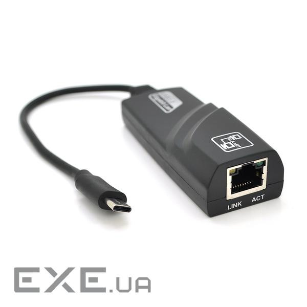 Конвертер Type-C-Rj-45 Gigabit, Black, Blister (Type-C- Rj-45.G Blister)