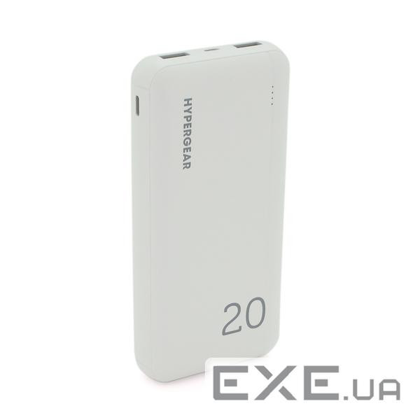 Універсальна мобільна батарея Hypergear 20000mAh Fast Charge White (Hypergear-15460/29509)