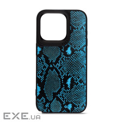 Чохол до мобільного телефона Harder Genuine Snake Apple iPhone 15 Pro Dark Blue (ARM76781)