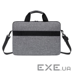 Сумка для ноутбука Merlion 14'' Stripe, з плечовим ремнем , Gray (YT-MR15StrBk Gray)