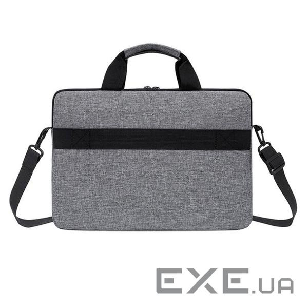 Сумка для ноутбука Merlion 14'' Stripe, з плечовим ремнем , Gray (YT-MR15StrBk Gray)