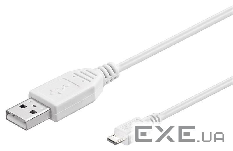 Кабель Goobay USB2.0 A-microB M/M 0.6m, AWG28 2xShielded Cu (75.09.6192-1)