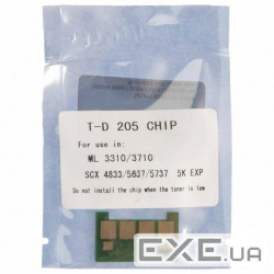 Чип для картриджа Samsung ML-3310/3710/SCX-4833 5К Black WWM (GCD205 L-EXP)