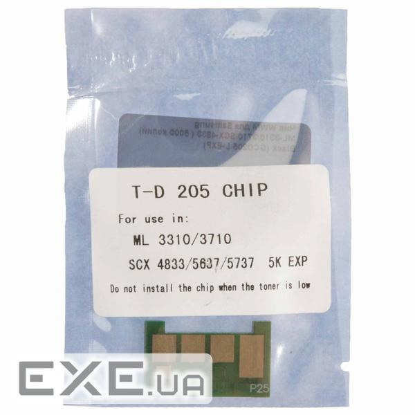 Чип для картриджа Samsung ML-3310/3710/SCX-4833 5К Black WWM (GCD205 L-EXP)