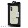 Чохол до мобільного телефона BeCover FIBRA Silicone OmniMag Apple iPhone 16 Milk White (716230)