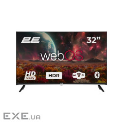 Телевізор 32" 2E LED HD 60Hz Smart WebOS Black (2E-32A07KHW) 32" 2E LED HD 60Hz Smart WebOS Black (2E-32A07KHW)