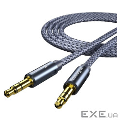 Кабель мультимедійний 3.5mm M to 3.5mm M 3.0m gray Essager (EYP35-DYC0G)