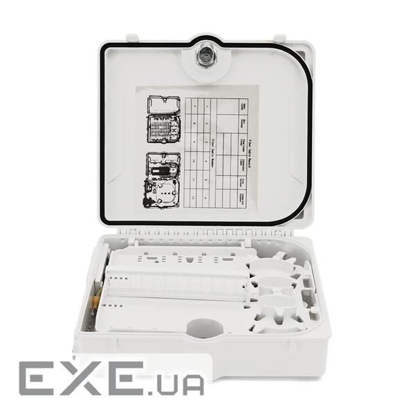 PON-box Merlion ML-OP-S222-SC 12-канальний, SC Simplex adapter, матеріал ABS, IP65 ABS, IP65