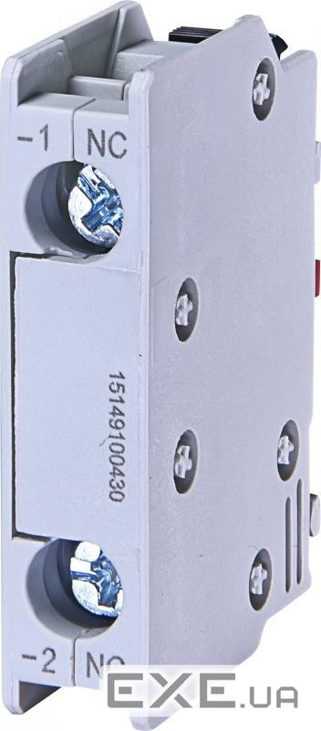 Блок контакт ETI BCXMFE01 (1NC) (фронтальний) (4641501)