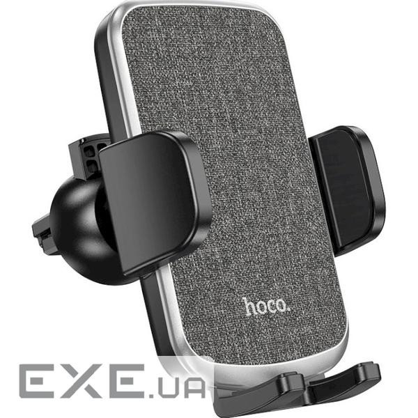 Автоутримувач для смартфона HOCO CA94 Polaris Push-Type Air Outlet Car Holder Black (6931474758507)