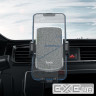 Автоутримувач для смартфона HOCO CA94 Polaris Push-Type Air Outlet Car Holder Black (6931474758507)