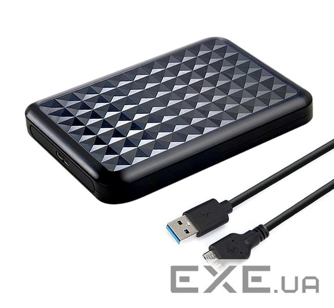 Кишеня зовнішня Dynamode 2.5" SATA HDD/SSD USB 3.0 Black (DM-CAD-25318)