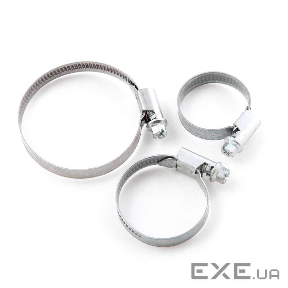 Хомут із нержавіючої сталі D 25-38 мм ширина 8 мм (CL25-38-8)