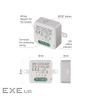Модуль управління розумним будинком EMOS H5107 ZigBee 3.0 1-Channel Dimmer
