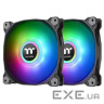 Комплект вентиляторів THERMALTAKE Pure Duo 12 ARGB Sync Black 2-Pack (CL-F115-PL12SW-A)