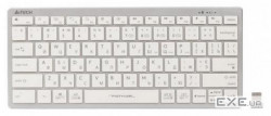 Клавіатура бездротова A4TECH Fstyler FBX51C White (FBX51C (White))