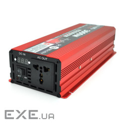 Інвертор напруги ST3000CP (DC:1500W), 12 / 220V з апроксимованою синусоїдою, 1 універсальна розетка, ,