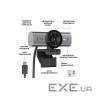 Веб-камера Logitech MX Brio 4K Graphite (960-001559)