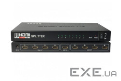 HDMI спліттер 1→8 VOLTRONIC YT-S-HDMI1=>8-4K X 2K (YT-S-HDMI1=>8-4K Х 2K)
