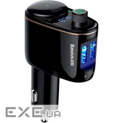 FM модулятор Baseus FM Launcher Locomotive 3.4 A 2 USB (CCHC000001)