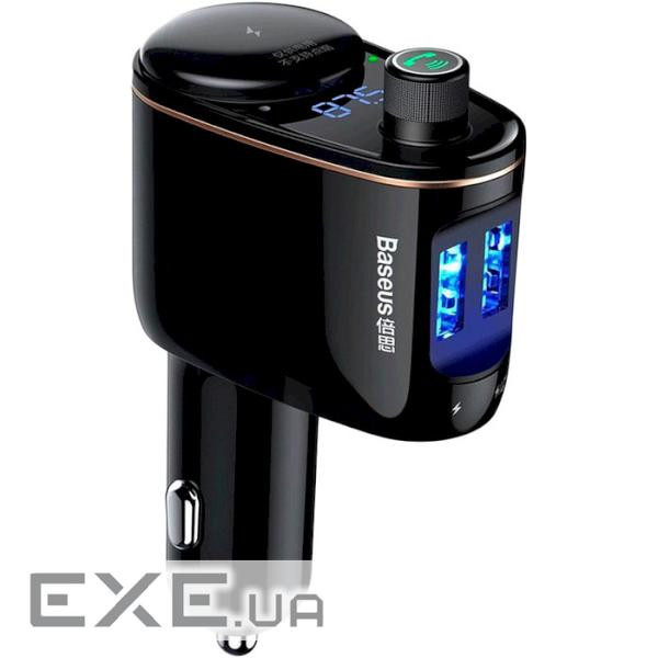 FM модулятор Baseus FM Launcher Locomotive 3.4 A 2 USB (CCHC000001)