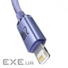 Кабель BASEUS Crystal Shine Series Fast Charging Data Cable USB to iP 2.4A 2м Black (CAJY000101)