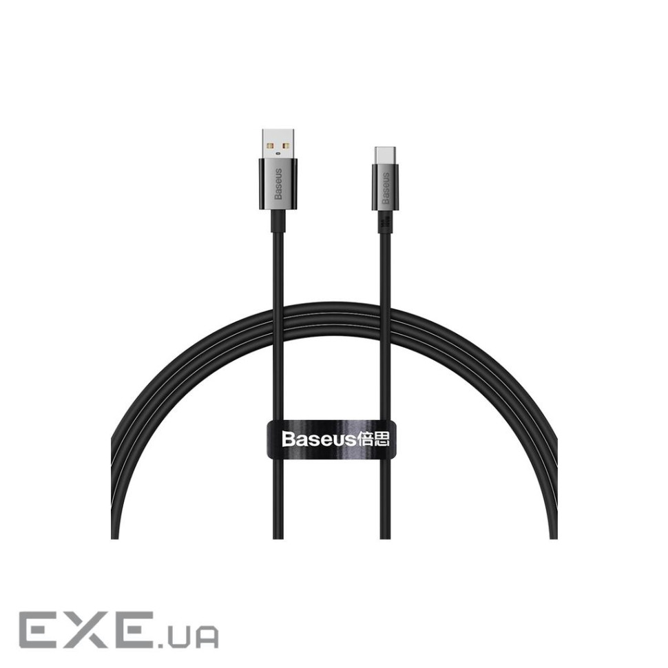 Дата кабель USB 2.0 AM to USB-C 2.0m Superior Fast Charging 100W cluster black Baseus (P10320102114-02)