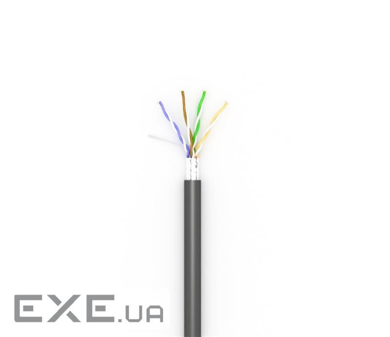 Кабель витая пара OK-Net КППЭ-ВП (250) F/UTP cat.6, 4х2 (КППЭ-ВП (250) 4*2*0,54 (F/UTP-cat.6))