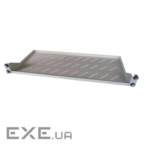 Полка 19" Hypernet 1U глиб. 250мм, колір сірий (CS-250-1U)