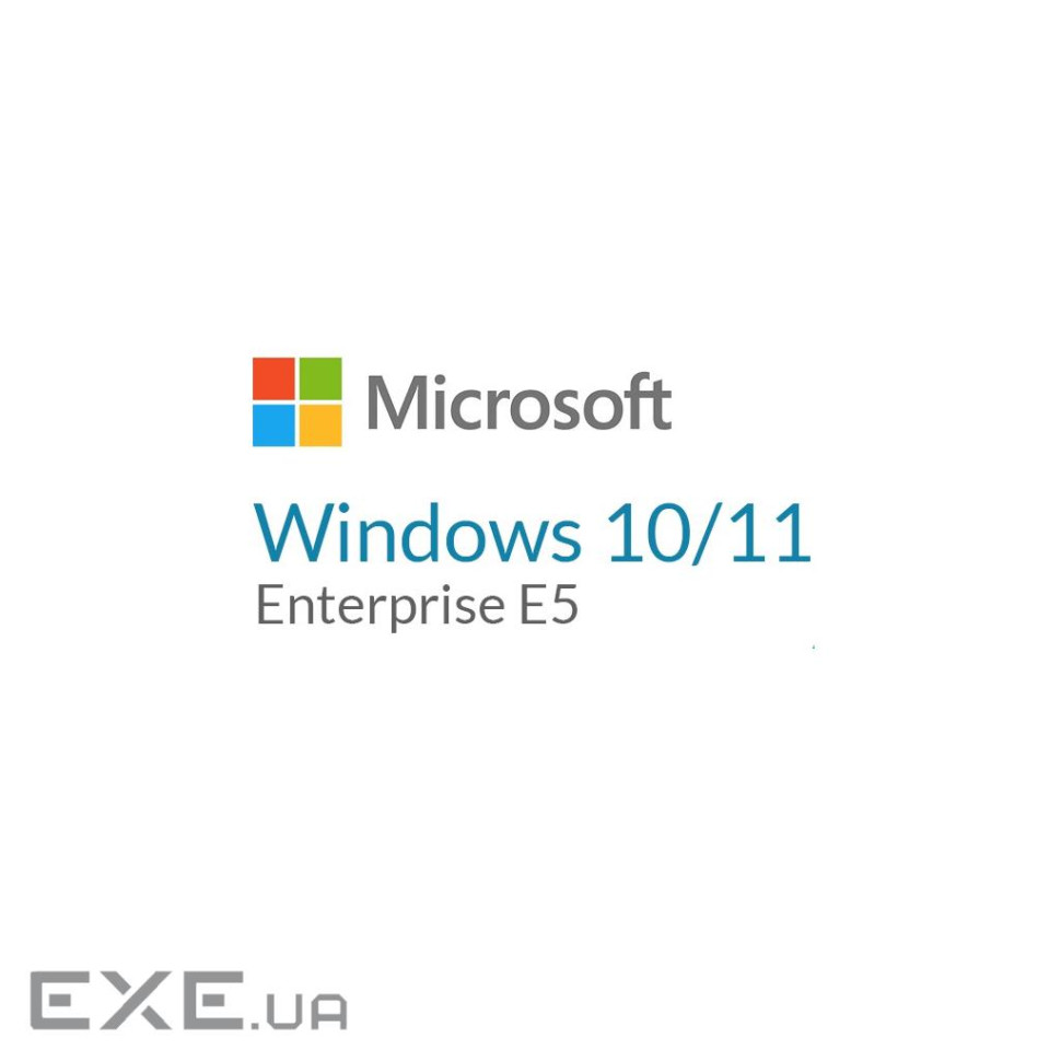 Операційна система Microsoft Windows 10/11 Enterprise E5 P1Y Annual Lice (CFQ7TTC0LFNW_0002_P1Y_A)