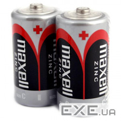 Батарейка MAXELL Zinc C 2шт/уп (M-774404.00.EU) (4902580152185)