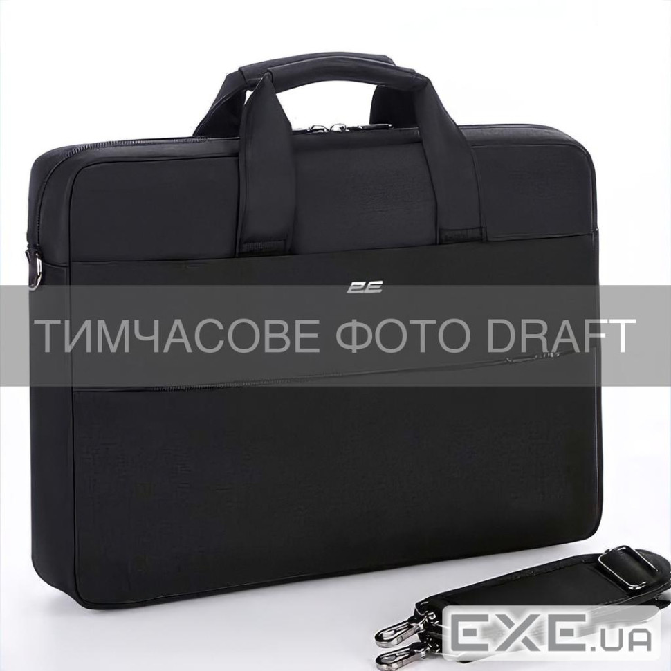 Сумка для ноутбука 2E, Slim Keeper Plus 13/14, чорний (2E-CBT2394BK)