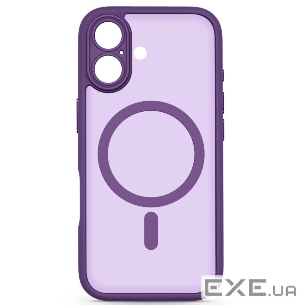 Чохол до мобільного телефона Armorstandart Lush MagCase Apple iPhone 17 Dark Violet (ARM87482)