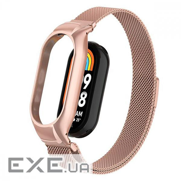 Ремінець Milanese Loop Mi Band 5/6 rose gold (48785 rose gold)