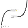Дата кабель USB-C to Lightning 2.0m 27W PD FC black ColorWay (CW-CBPDCL068-BK)
