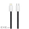 Дата кабель USB-C to Lightning 2.0m 27W PD FC black ColorWay (CW-CBPDCL068-BK)