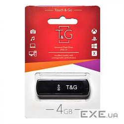 Flash drive USB 4GB T&G 011 Classic Series Black (TG011-4GBBK)